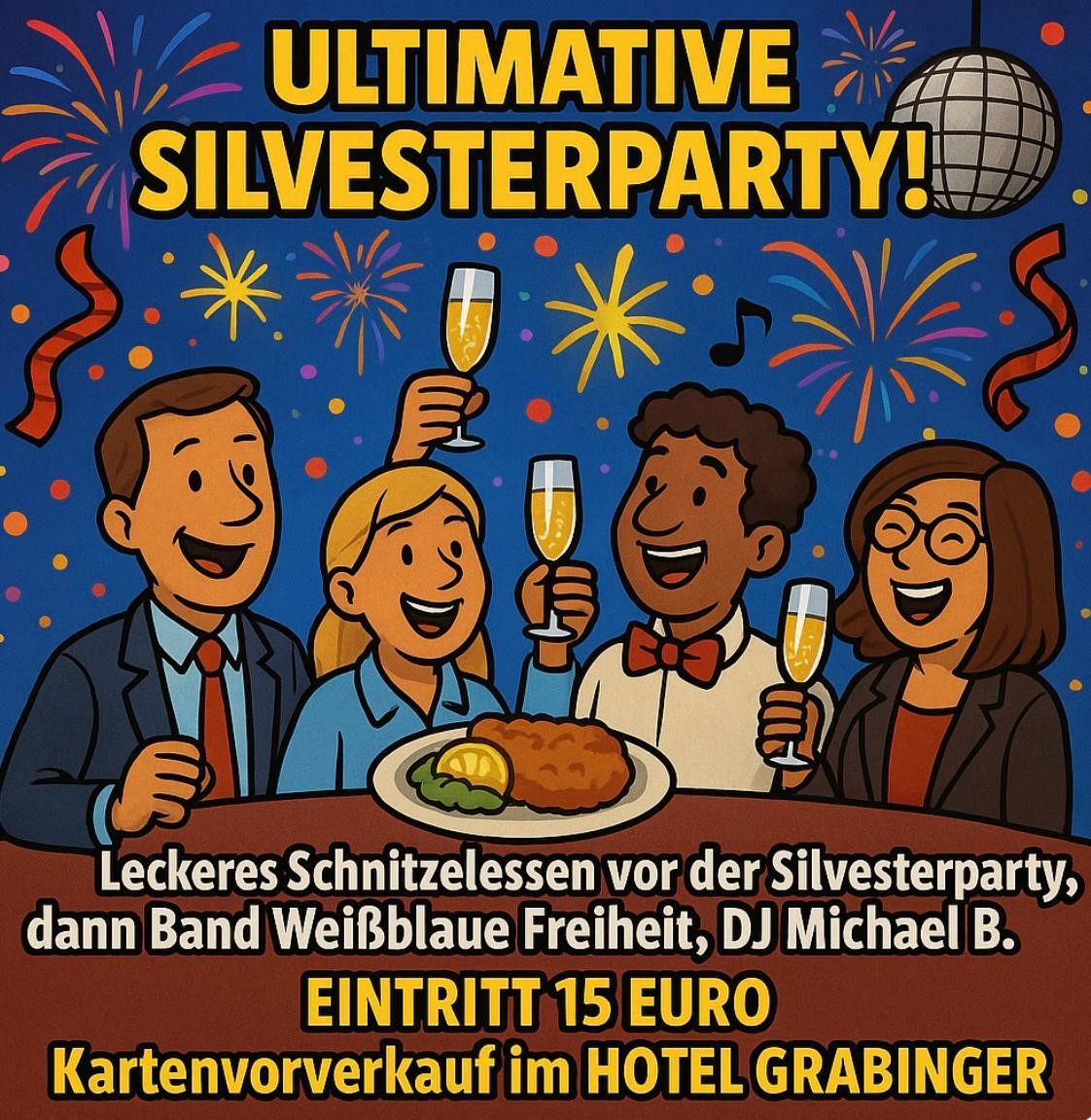 Silvesterparty am 31.12.25/26